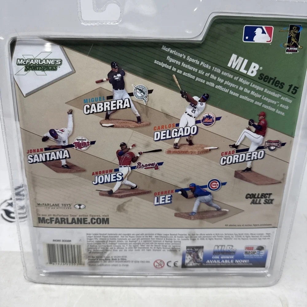 McFarlane MLB RICHIE SEXSON MARINERS Surprise Insert BLUE Uniform Series 15  #44